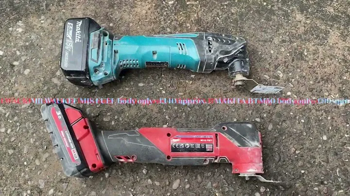 Multi Tools Makita BTM50 Vs. Milwaukee M18 FMT.