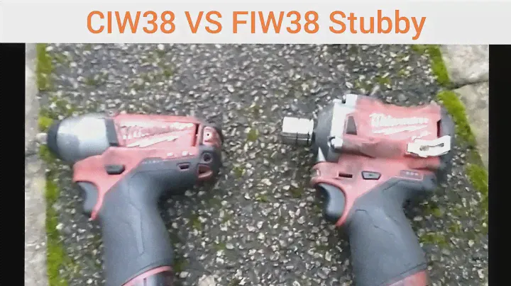 Milwaukee Fuel Brushless 3/8 impact Wrench FIW38 VS CIW38 M12 Compact Test / Review