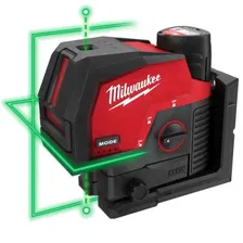 Линейно-точечный лазерный нивелир Milwaukee M12 CLLP-0C 4933478101