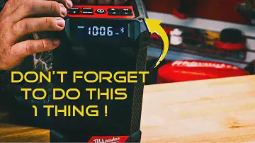 ***Новая*** 12-вольтовая литий-ионная беспроводная радиостанция Milwaukee M12 с поддержкой Bluetooth/AM/FM и зарядным устройством