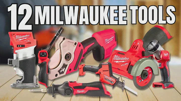 12 Milwaukee Tools for Beginners - Ultimate Tool Showdown!