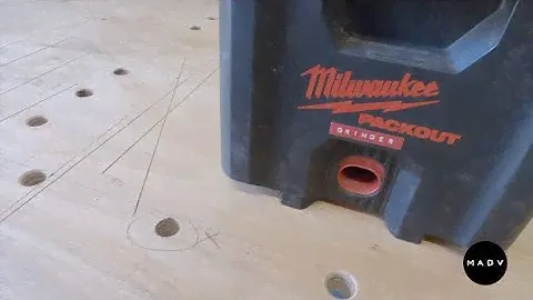 Milwaukee Packout Setup for M18 Grinders