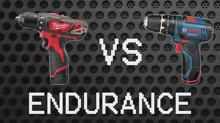 Milwaukee M12 BDD vs Bosch GSB 10,8-2-LI [12/10,8V Endurance Part 2]