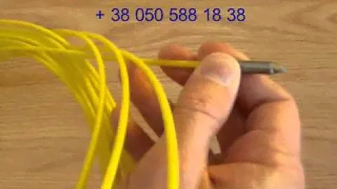 Протяжка для кабеля (кабельная протяжка), стеклопруток для протяжки интернет кабеля