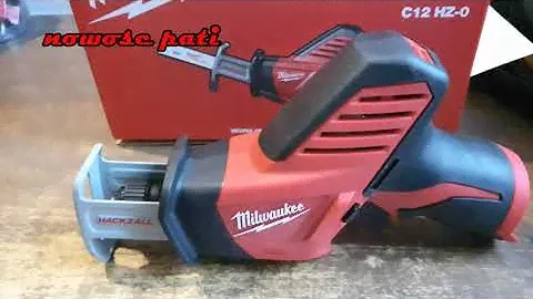 Milwaukee C12 HZ-0 M12 SUBKOMPAKTOWA PIŁA SZABLASTA HACKZALL unboxing