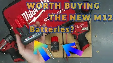 NEW Milwaukee Batteries THAT much better?  2.5 vs 2.0
