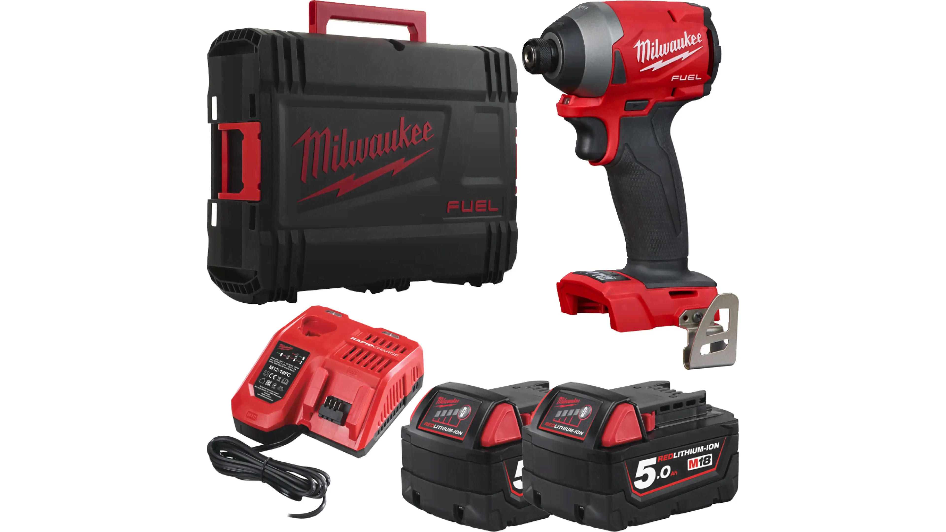 Аккумуляторный импульсный винтоверт Milwaukee M18 FID2-502X-0