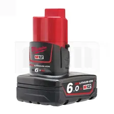 Milwaukee M12 B6 Аккумулятор m12 redlithium-ion™ 6.0 АЧ