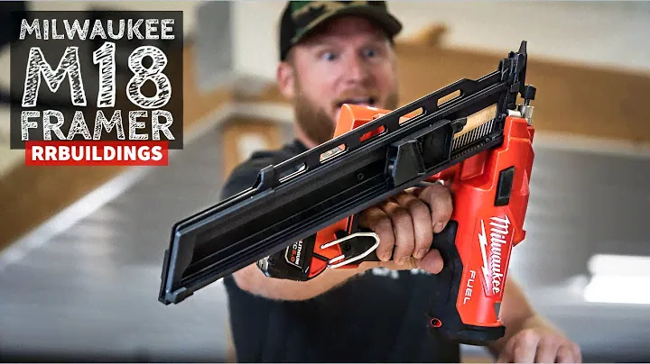 Finally - - The Milwaukee M18 Battery Powered Framing Nail gun is HERE