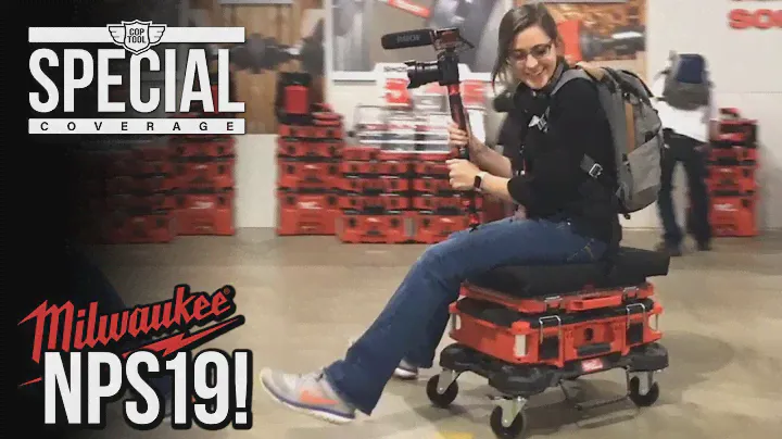 Milwaukee PACKOUT System Expansion Dolly 48-22-8410 and Open Crate 48-22-8440 #NPS19