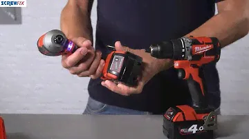 Milwaukee RedLithium Brushless Cordless Combi Drill & Impact Driver Twin Pack | Screwfix