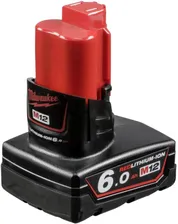2Pack Milwaukee 48-11-2460 M12 REDLITHIUM XC 6.0 аккумулятор повышенной мощности