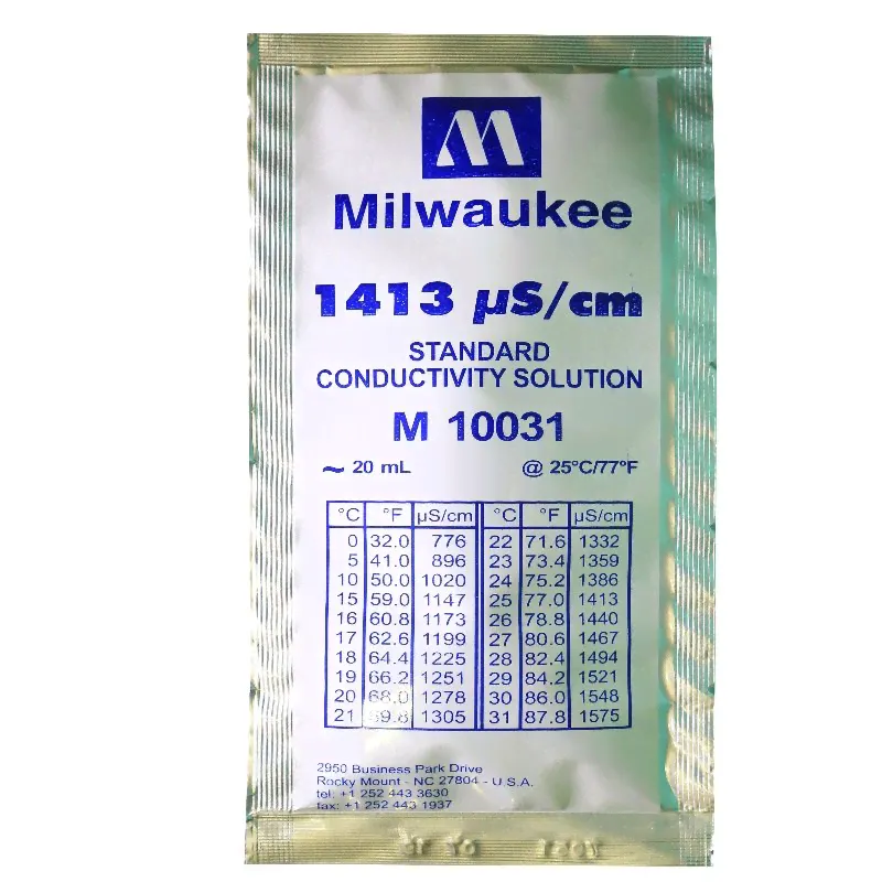 Калибровочный раствор Milwaukee 1413 µS/cm-0
