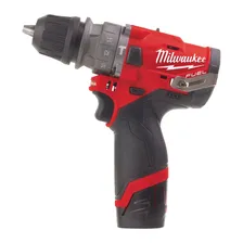 Дрель-шуруповерт аккумуляторный со сменными насадками Milwaukee M12 FPDX-202X FUEL
