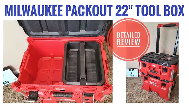 Review Milwaukee PACKOUT 22" Large Tool Box