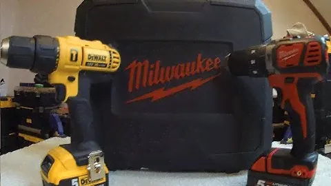 Milwaukee M18BPD vs Dewalt DCD776