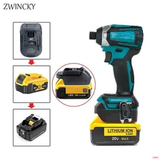 Адаптер аккумулятора ZWINCKY для Milwaukee Dewalt Makita Bl1830 Bl1850 аккумуляторы USB-адаптер DM18M