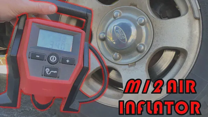 Milwaukee M12 Compact Inflator 2475-20 UNBOXING & TESTING