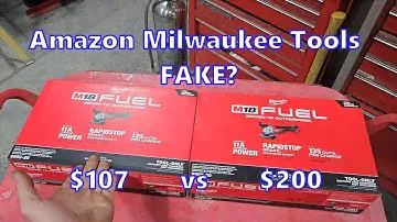 Amazon MILWAUKEE Tools FAKE or THE SAME? Half Price!