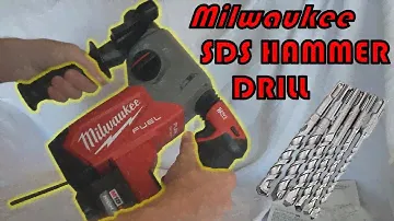 Milwaukee M18 Fuel SDS Hammer Drill 2912-20 Unboxing