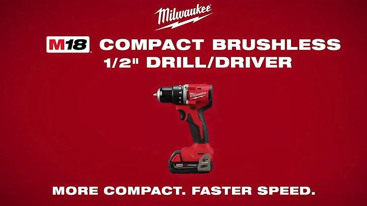 Milwaukee® M18™ Compact Brushless Drill Driver 3601-20, 3601-22CT