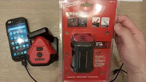 Обзор и тест фонарика  Milwaukee 2367-20