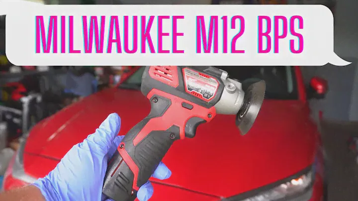 Milwaukee M12 BPS (polisher) test