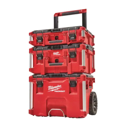 Набор кейсов Milwaukee PACKOUT 48-22-4800 красный
