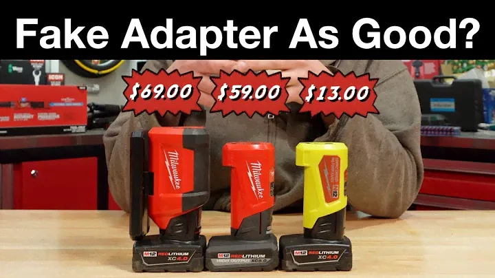 Milwaukee M12 USB Adapter Vs Fake And The Rover Light