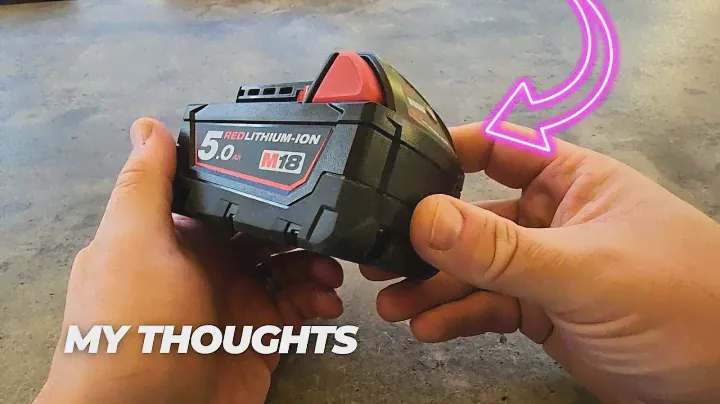 Milwaukee M18B5 M18 5.0Ah Redlithium-ION Extended Capacity Battery