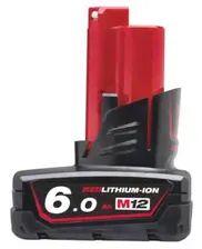 Аккумулятор M12 B6 (Li-Ion6Ач) Milwaukee 4932451395