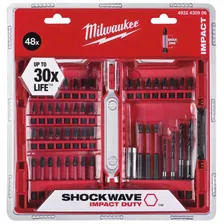 Набор бит Milwaukee 48шт Shockwave 4932430906