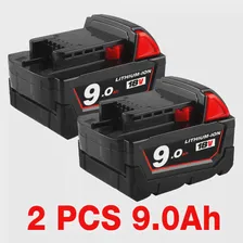 Аккумулятор увеличенной емкости для Milwaukee 48-11-1852 M18, литиевый XC, 6.0Ah, для Milwaukee 48-11-1850 48-11-1840, беспроводной электроинструмент (art.: 3920c28b58948)